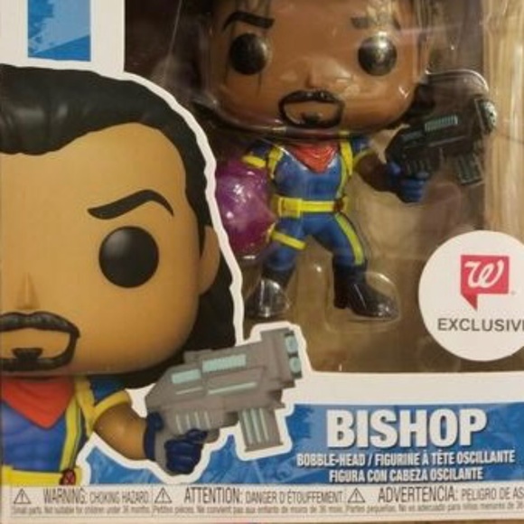 New Funko Pop! X-Men (919) Bishop Bobble-Head Figurine - Picture 2 of 4